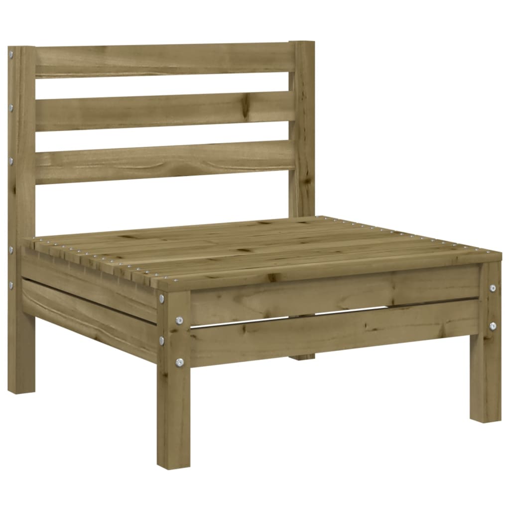 vidaXL Ogrodowa sofa 4-osobowa, impregnowane drewno sosnowe