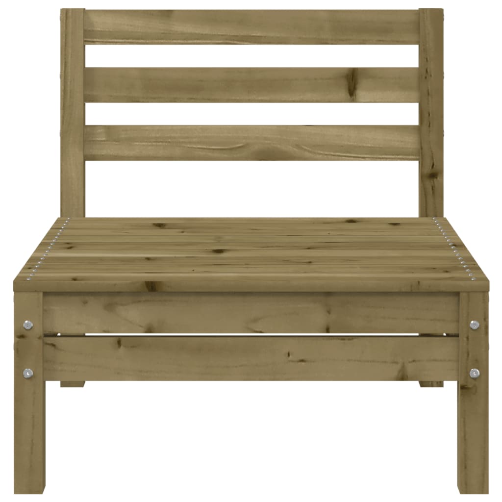 vidaXL Ogrodowa sofa 4-osobowa, impregnowane drewno sosnowe
