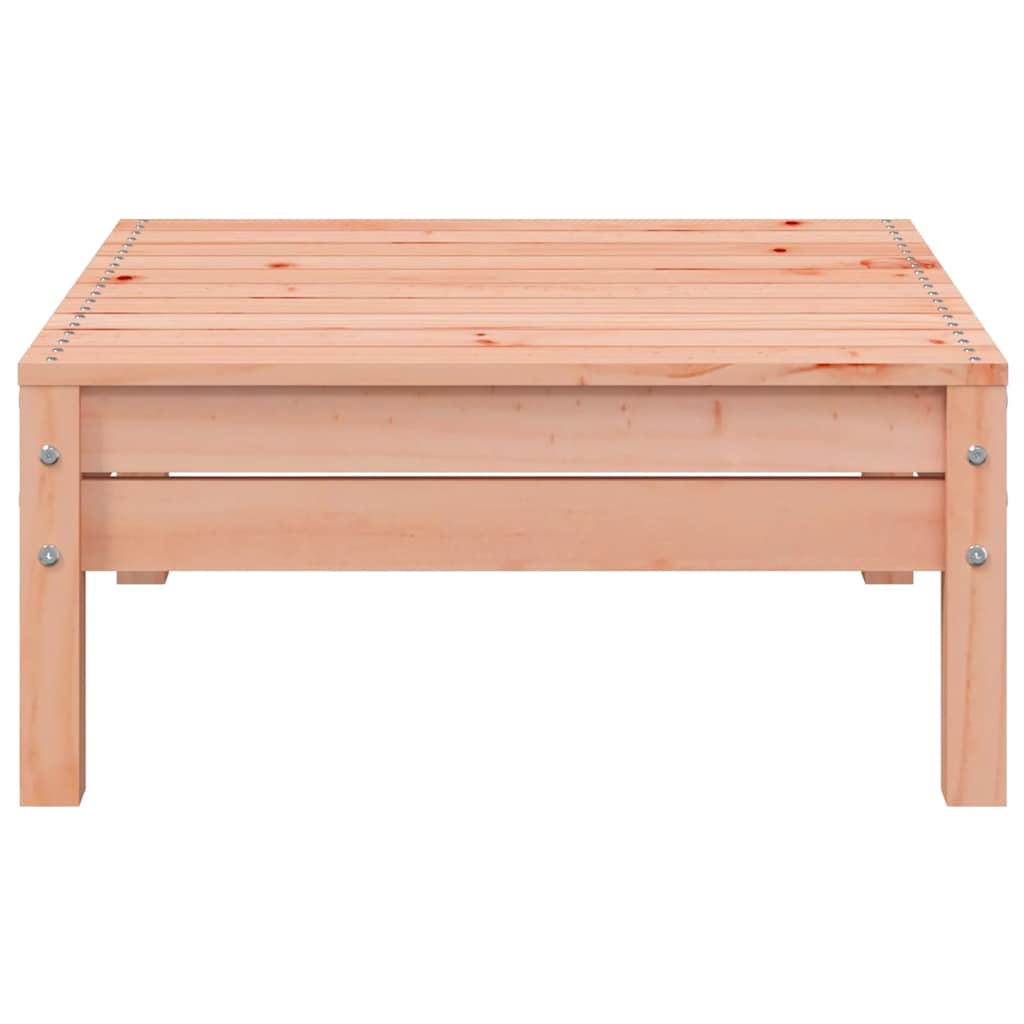 vidaXL Sofa ogrodowa z poduszkami i podnóżkiem, 2-osobowa