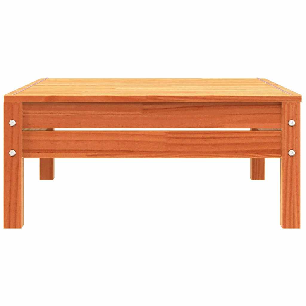 vidaXL Sofa ogrodowa z poduszkami i podnóżkiem, 2-osobowa