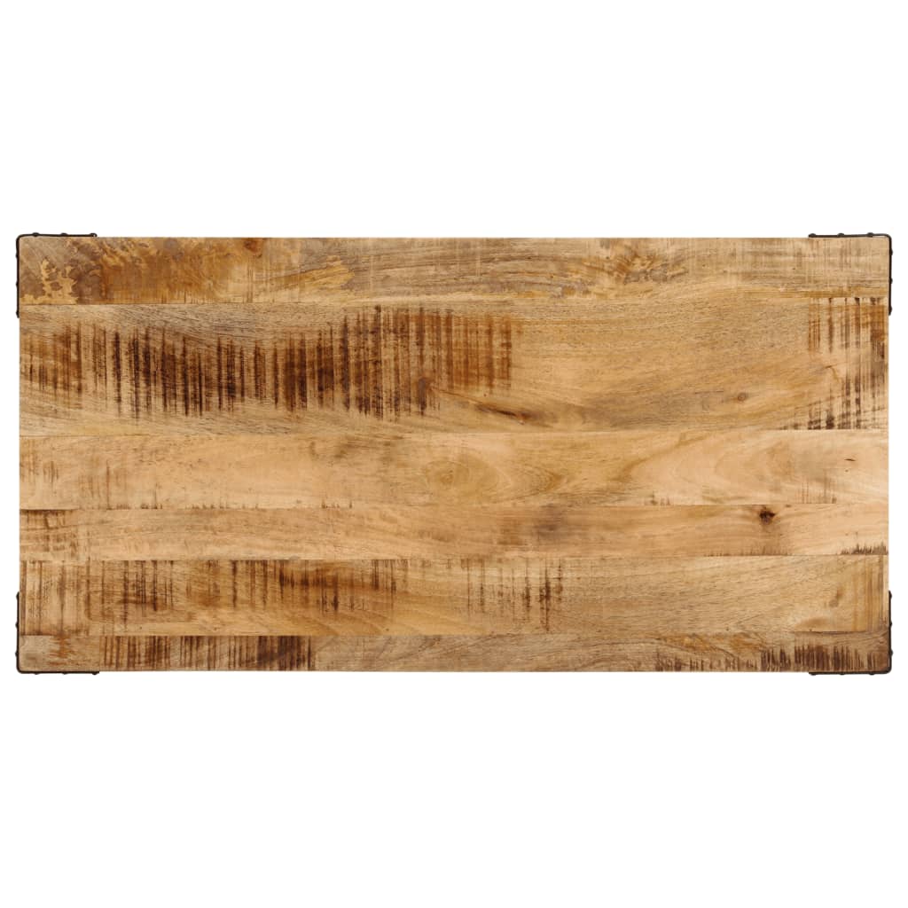 vidaXL Stół do jadalni, 110x55x75 cm, lite drewno mango