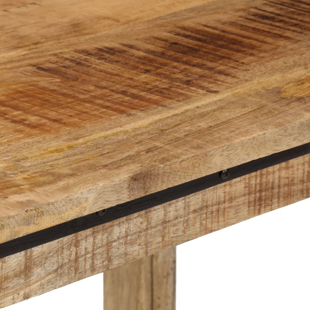 vidaXL Stół do jadalni, 110x55x75 cm, lite drewno mango