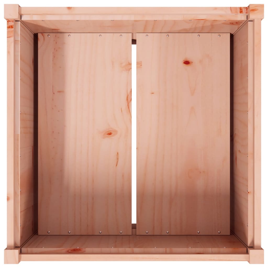 vidaXL Donica ogrodowa, 70x70x70 cm, lite drewno daglezjowe