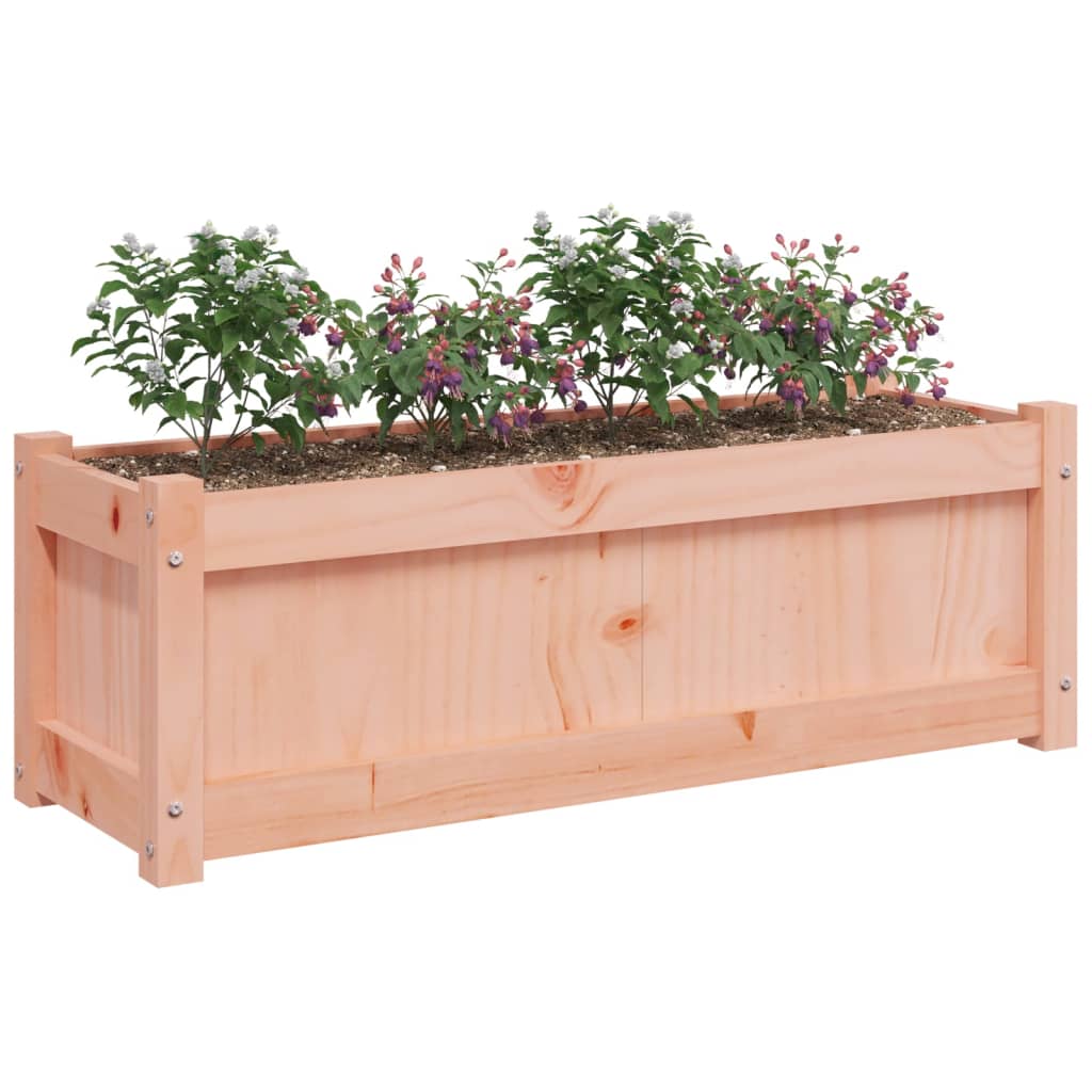 vidaXL Donica ogrodowa, 90x31x31 cm, lite drewno daglezjowe