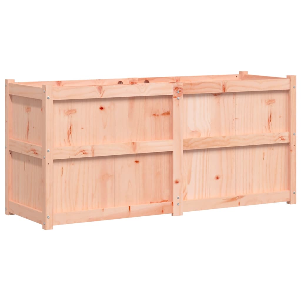vidaXL Donica ogrodowa, 150x50x70 cm, lite drewno sosnowe