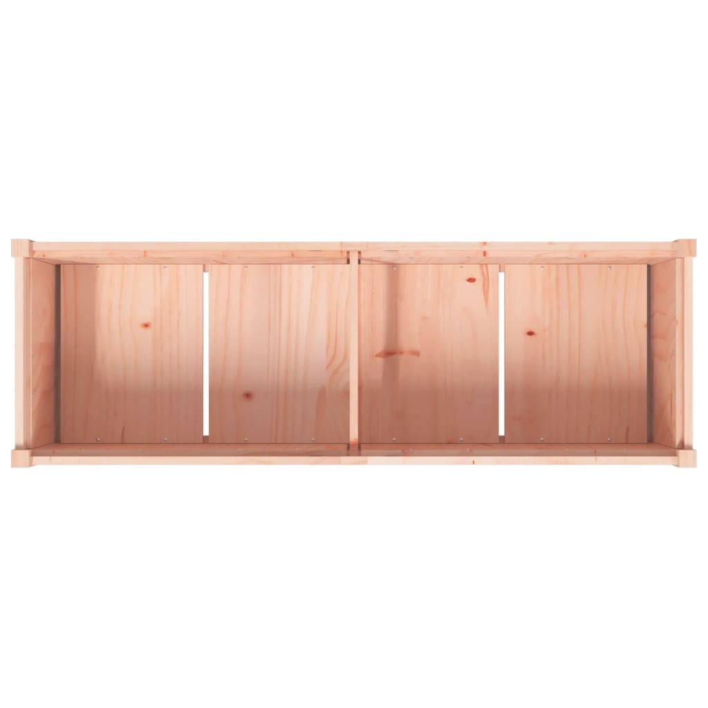 vidaXL Donica ogrodowa, 150x50x70 cm, lite drewno sosnowe