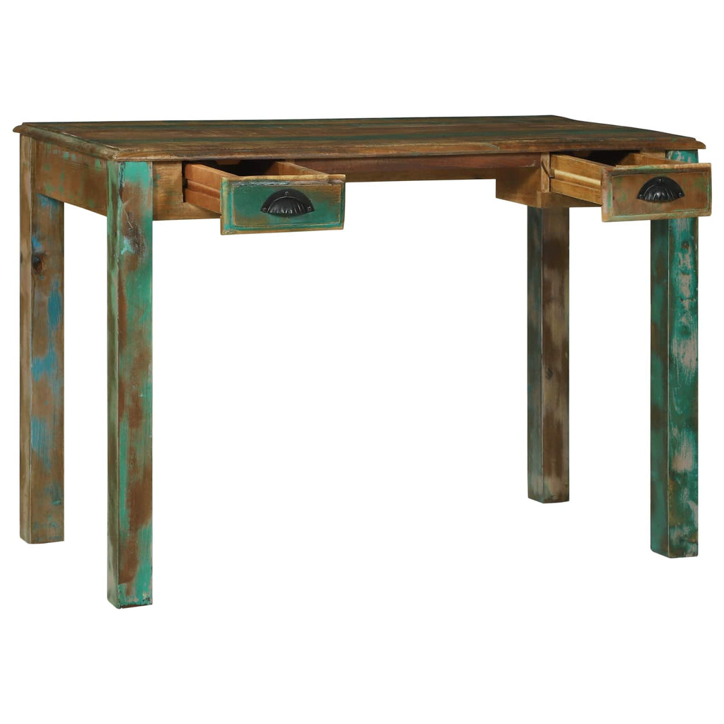 vidaXL Biurko do pisania z szufladą Brązowy 112 x 55 x 76 cm