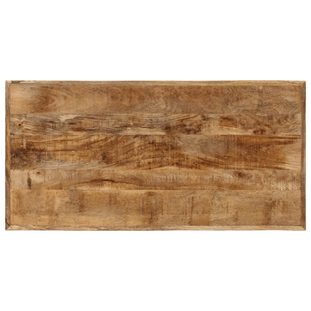vidaXL Stół do jadalni, 110x55x75 cm, lite drewno mango