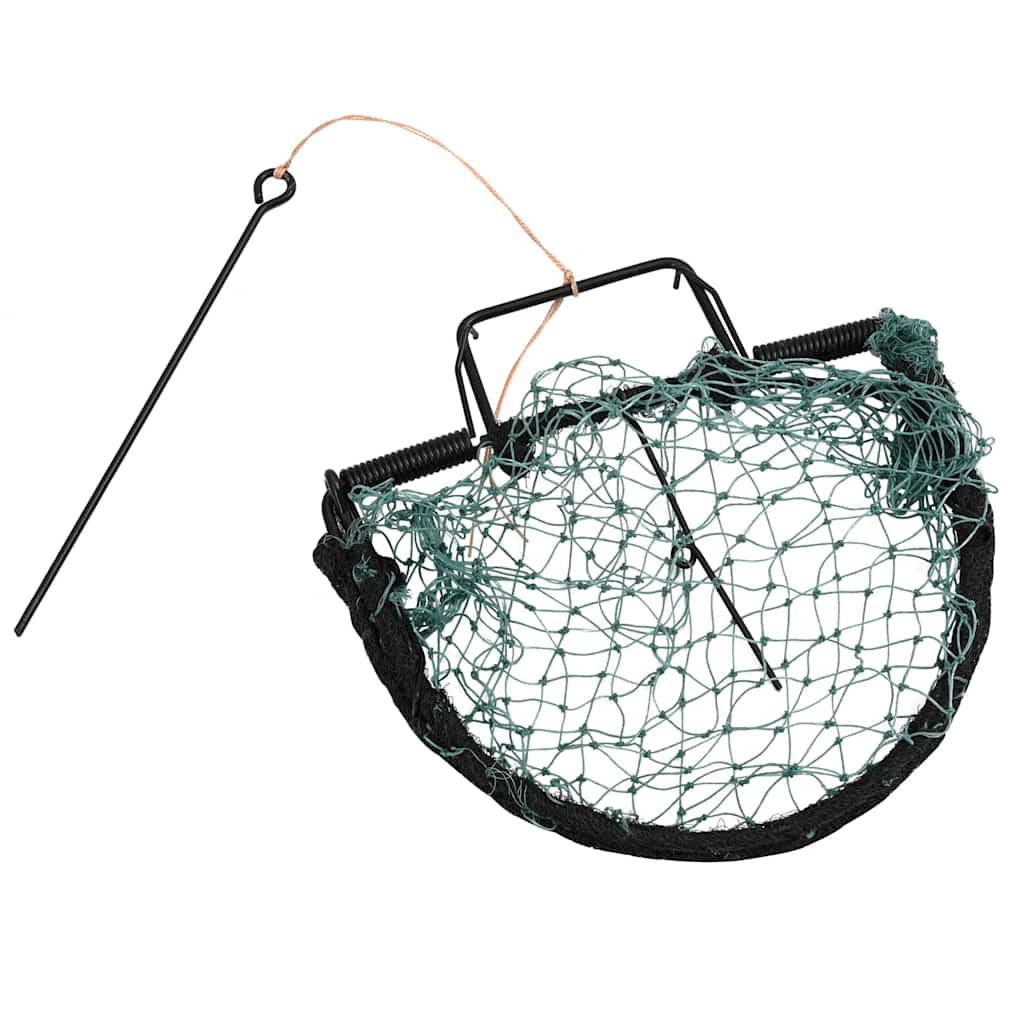 vidaXL Pułapka na ptaki, zielona, 20 cm, stal