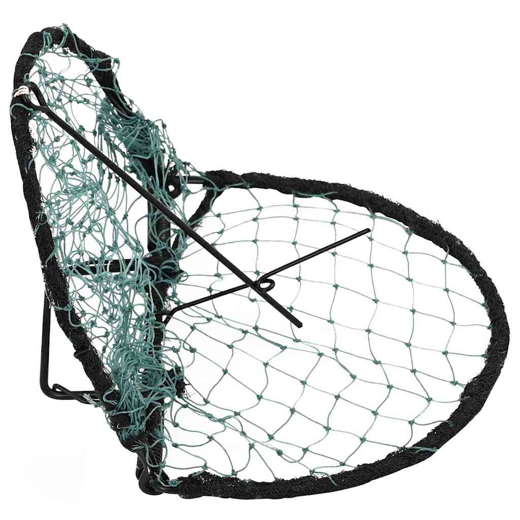 vidaXL Pułapka na ptaki, zielona, 20 cm, stal