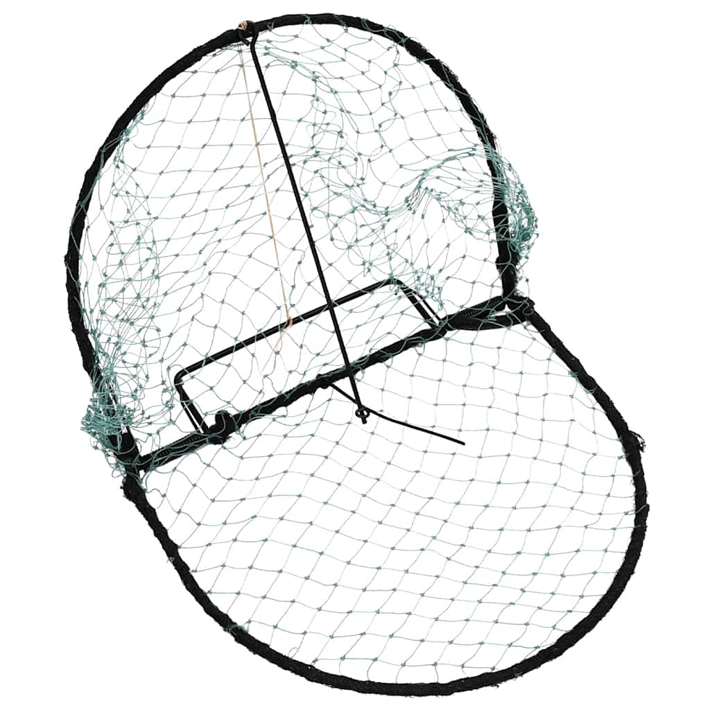vidaXL Pułapka na ptaki, zielona, 30 cm, stal