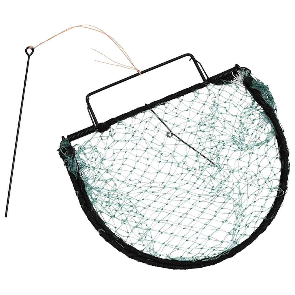 vidaXL Pułapka na ptaki, zielona, 30 cm, stal