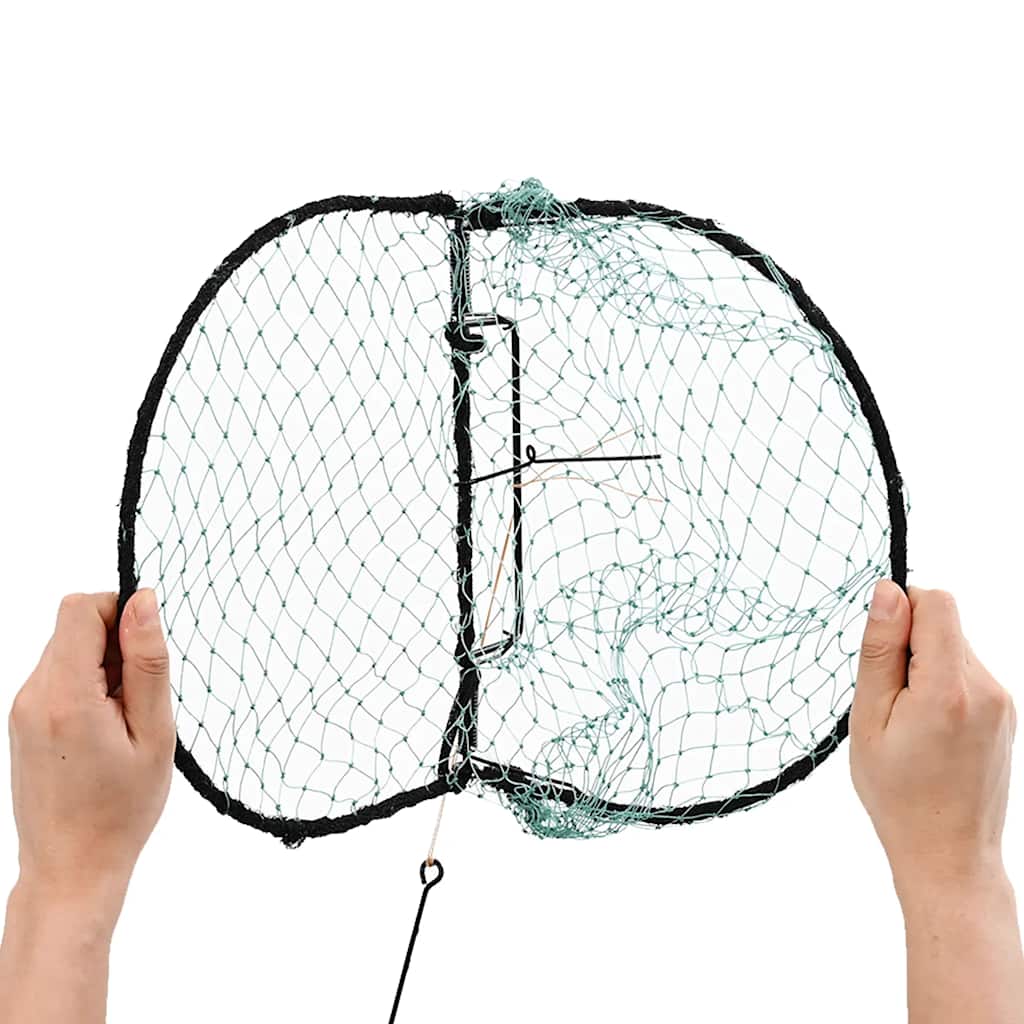 vidaXL Pułapka na ptaki, zielona, 30 cm, stal