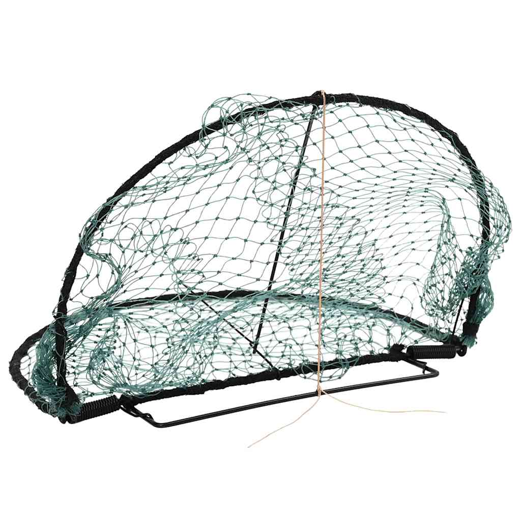 vidaXL Pułapka na ptaki, zielona, 40 cm, stal