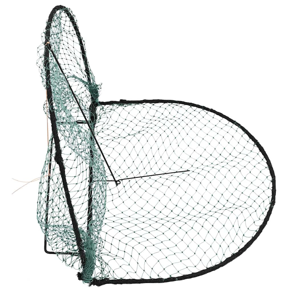 vidaXL Pułapka na ptaki, zielona, 50 cm, stal