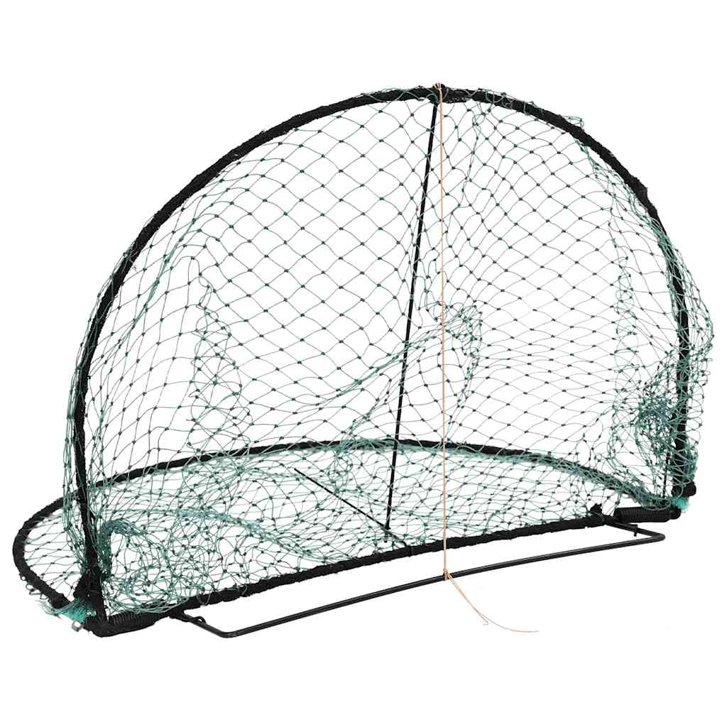 vidaXL Pułapka na ptaki, zielona, 50 cm, stal