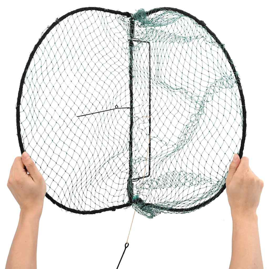 vidaXL Pułapka na ptaki, zielona, 50 cm, stal
