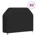 vidaXL Pokrowce na grill ogrodowy, 2 szt., 162x61x122 cm, Oxford 420D