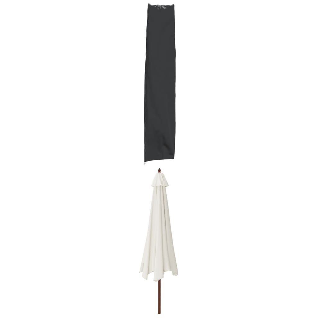vidaXL Pokrowce na parasol ogrodowy 2 szt., 136x25/23,5 cm Oxford 420D