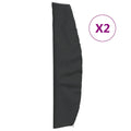 vidaXL Pokrowce na parasol ogrodowy, 2 szt., 265x50/70/40 cm, Oxford