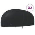vidaXL Pokrowce na motocykl, 2 szt., 220x95x110cm, tkanina Oxford 210D