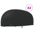 vidaXL Pokrowce na motocykl, 2 szt., 230x95x125cm, tkanina Oxford 210D