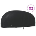 vidaXL Pokrowce na motocykl, 2 szt., 245x105x125 cm, tkanina Oxford