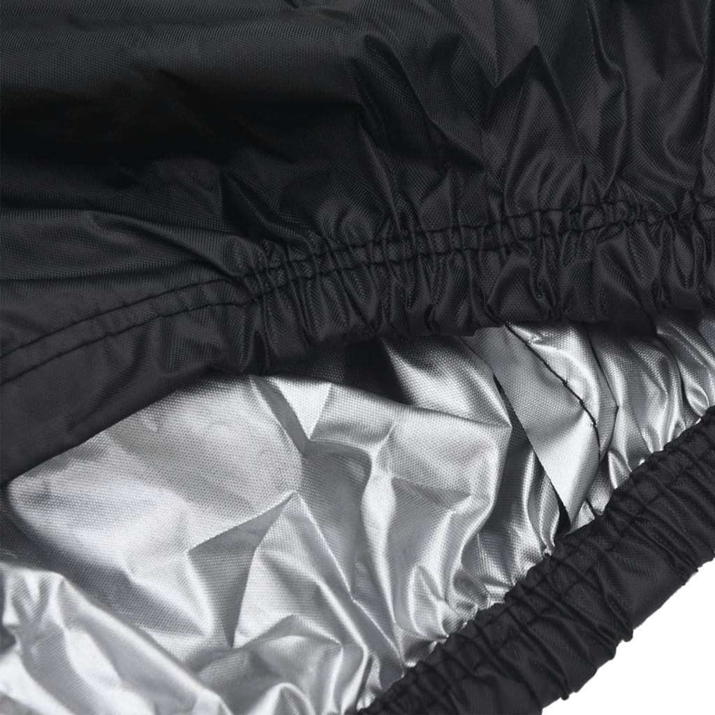 vidaXL Pokrowce na motocykl, 2 szt., 245x105x125 cm, tkanina Oxford