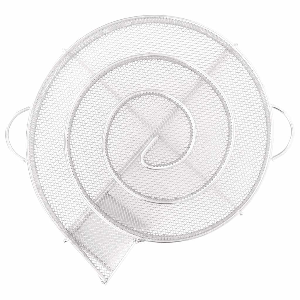 vidaXL Generator zimnego dymu, okrągły, 19,5 cm, stal nierdzewna