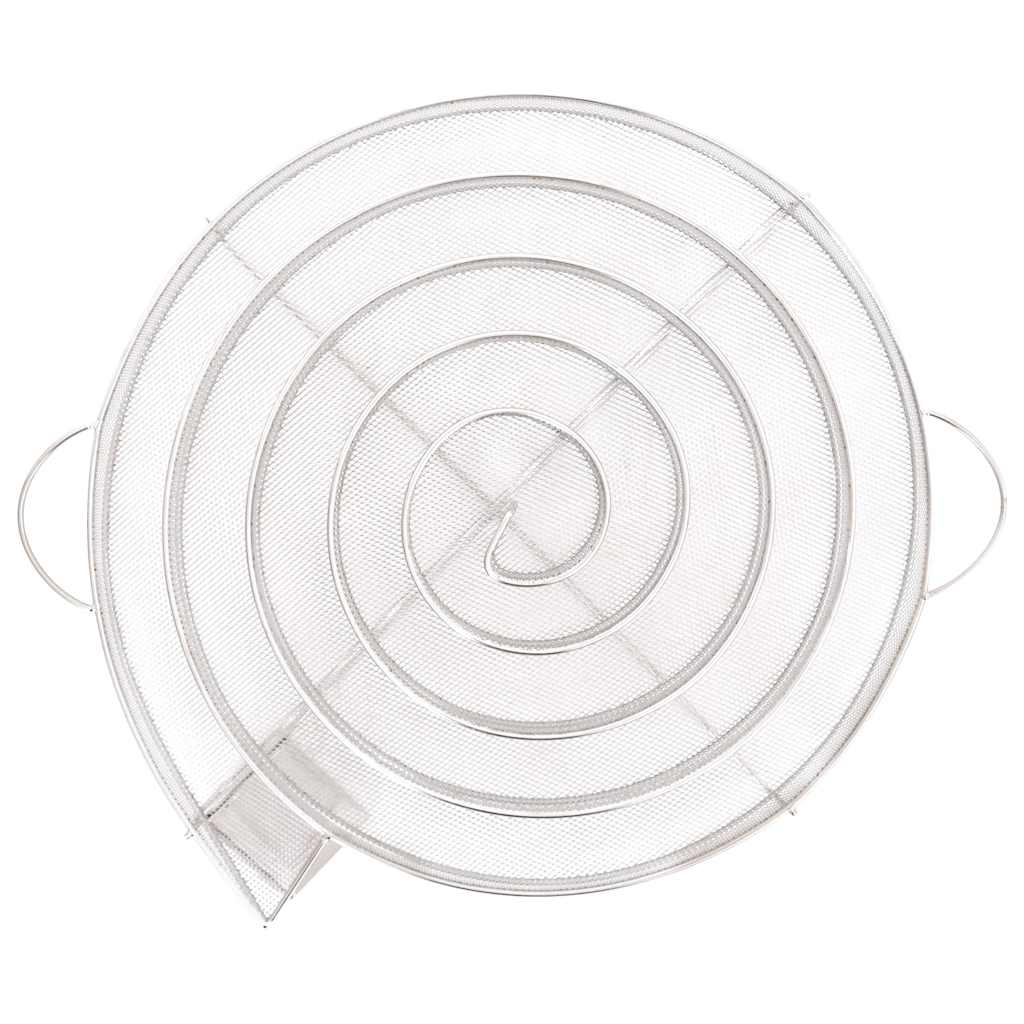 vidaXL Generator zimnego dymu, okrągły, 33,5 cm, stal nierdzewna