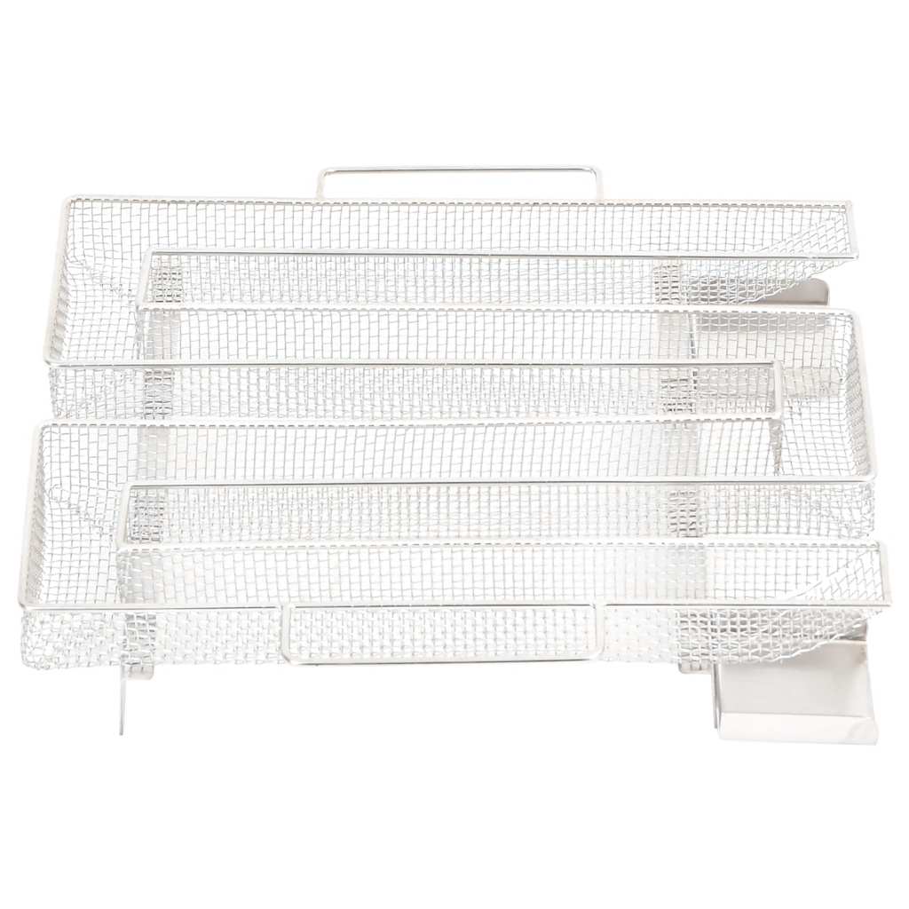 vidaXL Generator zimnego dymu, czworokątny, 22,5 cm, stal nierdzewna