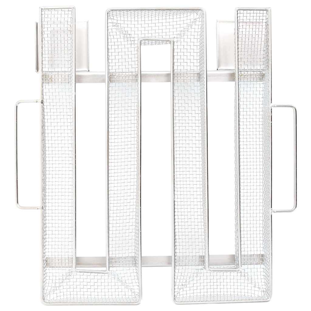 vidaXL Generator zimnego dymu, czworokątny, 22,5 cm, stal nierdzewna