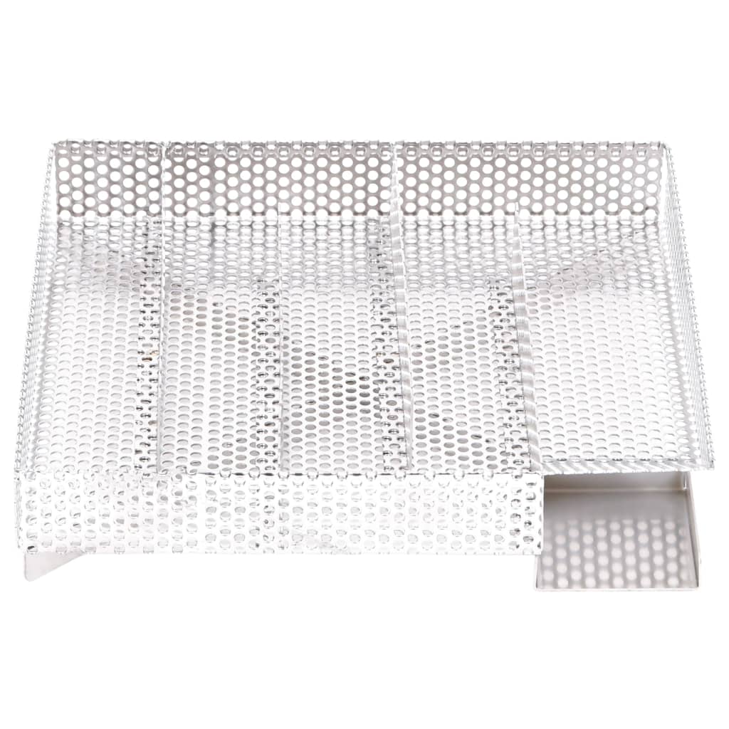 vidaXL Generator zimnego dymu, 5-komorowy, 21 cm, stal nierdzewna