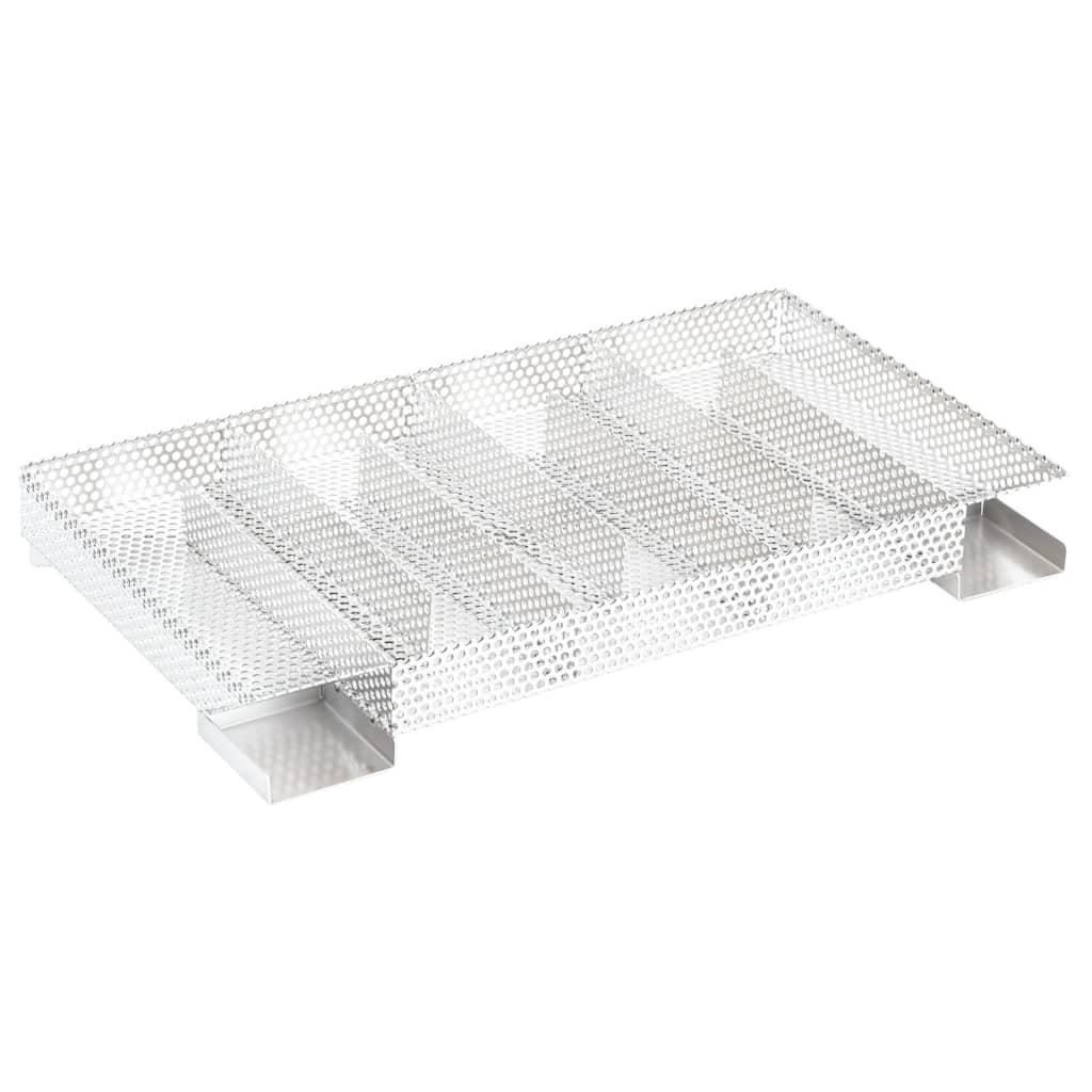 vidaXL Generator zimnego dymu, 8-komorowy, 35 cm, stal nierdzewna