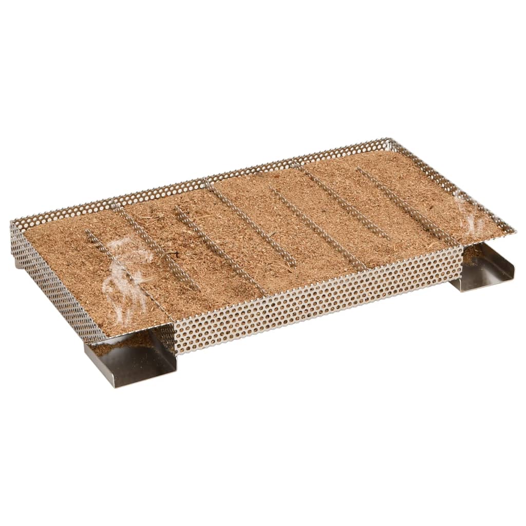 vidaXL Generator zimnego dymu, 8-komorowy, 35 cm, stal nierdzewna