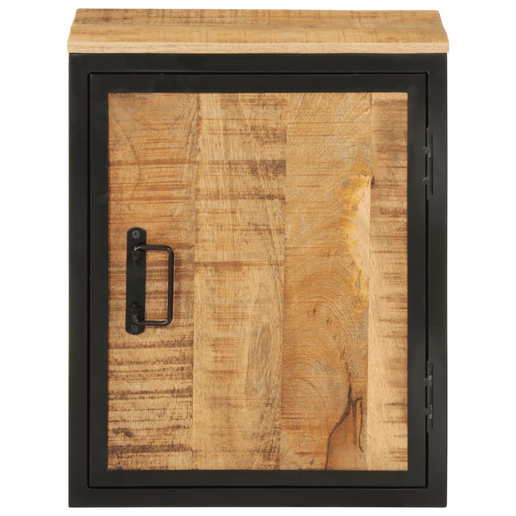 vidaXL Szafka łazienkowa, 40x30x50 cm, lite drewno mango i żelazo