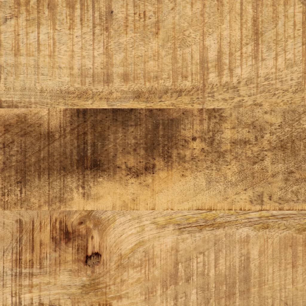 vidaXL Stolik konsolowy, 100x35x76 cm, lite drewno mango i żelazo