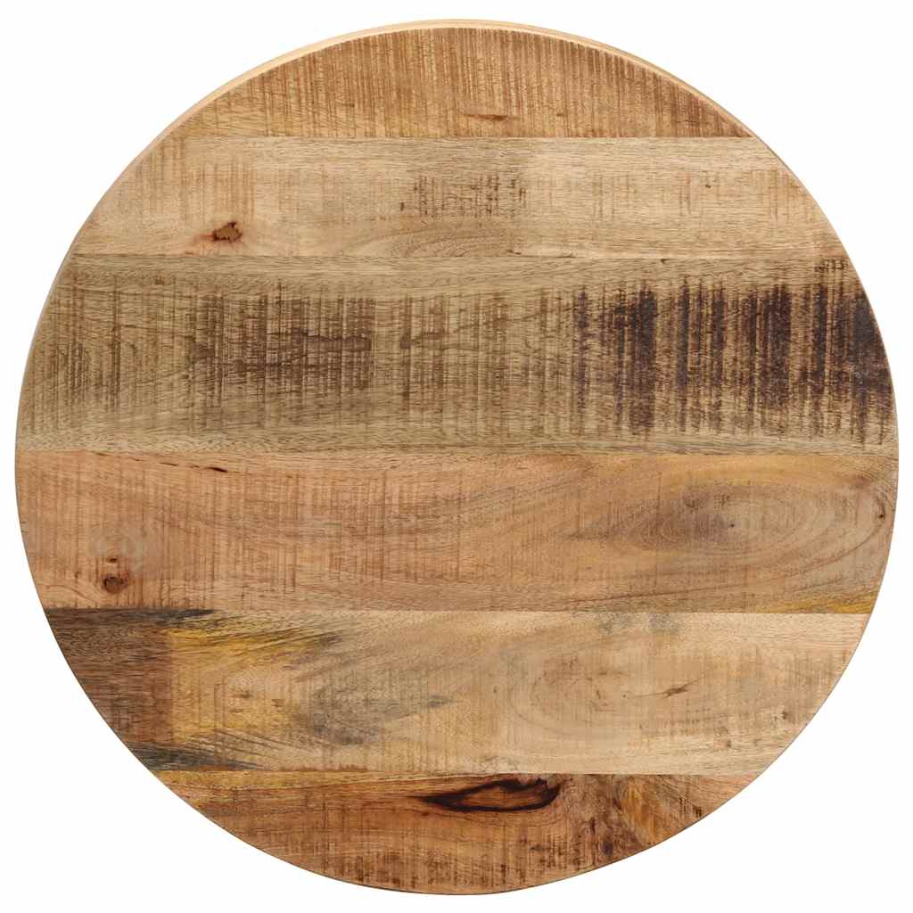 vidaXL Blat stołu, Ø 40x2,5 cm, okrągły, surowe drewno mango