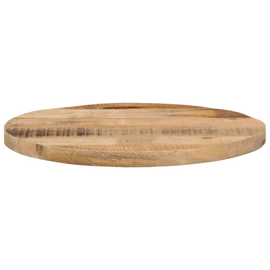 vidaXL Blat stołu, Ø 40x2,5 cm, okrągły, surowe drewno mango