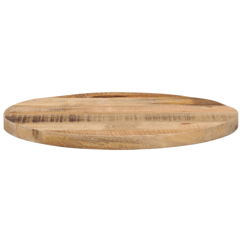 vidaXL Blat stołu, Ø 50x2,5 cm, okrągły, surowe drewno mango