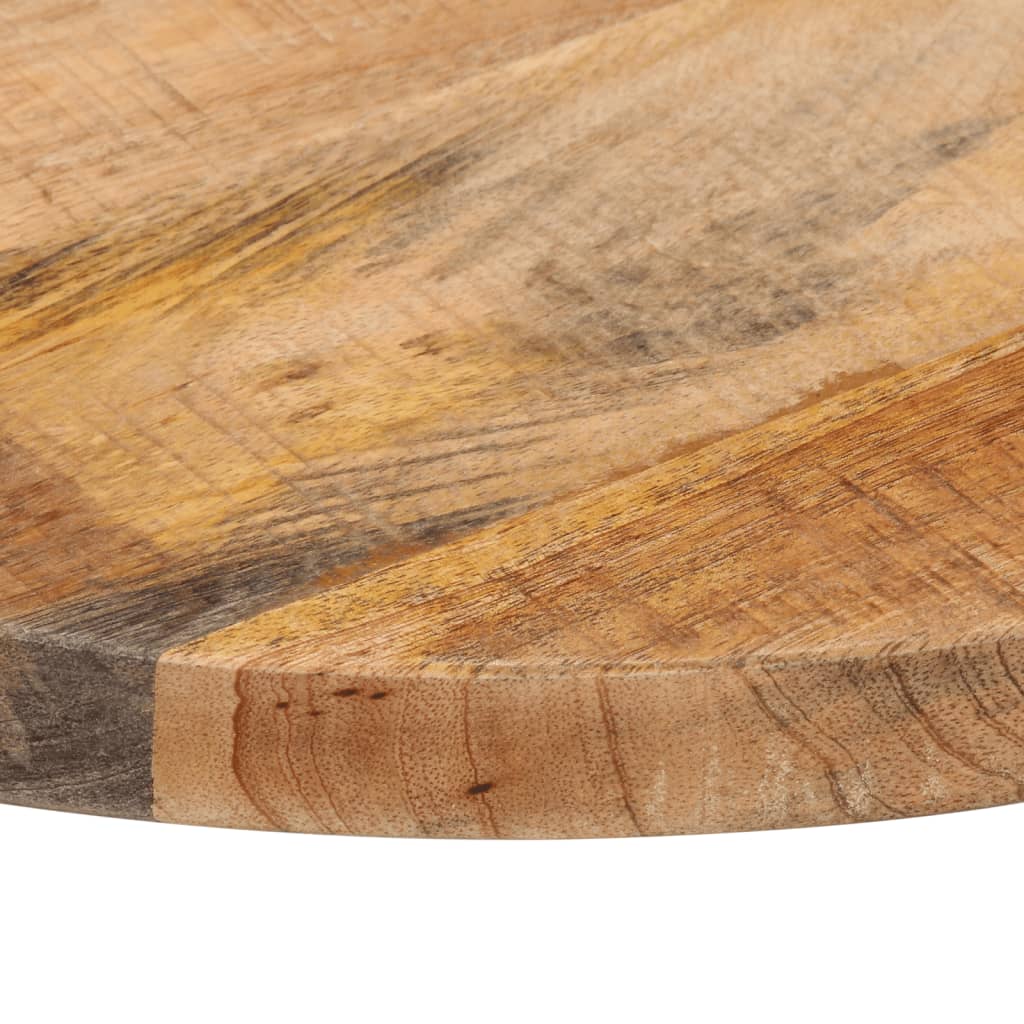 vidaXL Blat stołu, Ø 60x3,8 cm, okrągły, surowe lite drewno mango