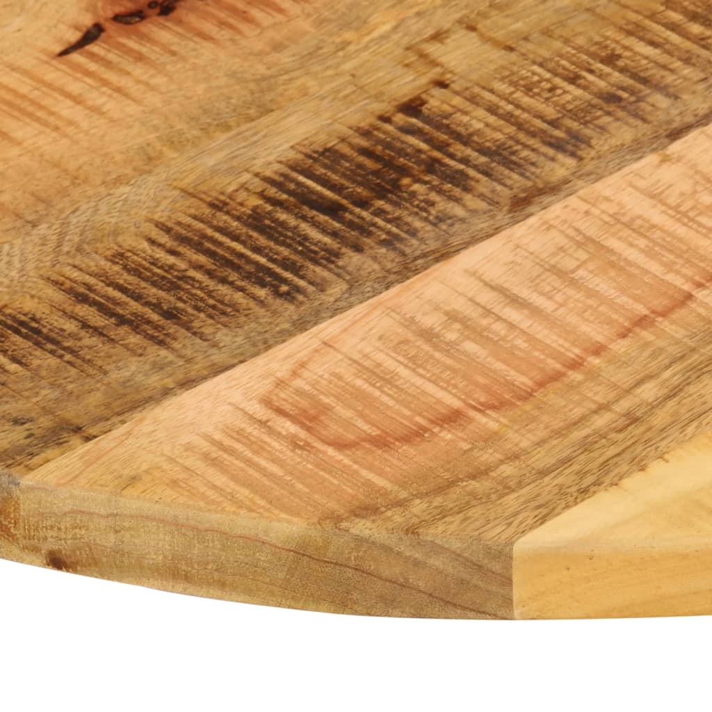 vidaXL Blat stołu, Ø 70x2,5 cm, okrągły, surowe lite drewno mango