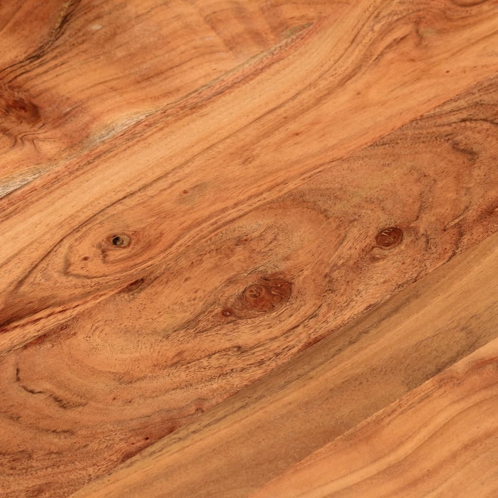 vidaXL Blat do stolika, Ø50x2,5 cm, okrągły, lite drewno akacjowe