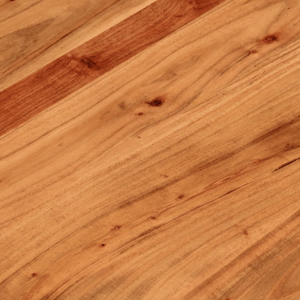 vidaXL Blat do stolika, Ø90x3,8 cm, okrągły, lite drewno akacjowe