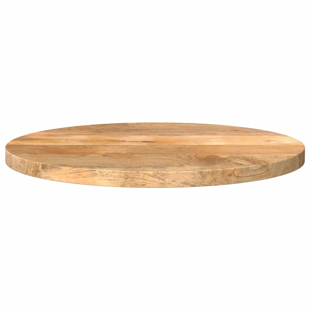 vidaXL Blat stołu, Ø 40x2,5 cm, okrągły, surowe drewno mango