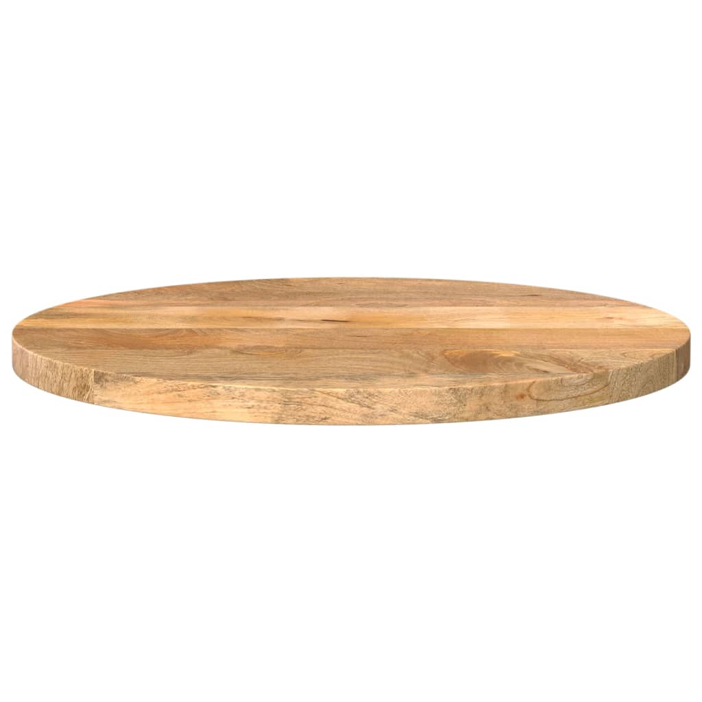 vidaXL Blat stołu, Ø 60x2,5 cm, okrągły, surowe lite drewno mango