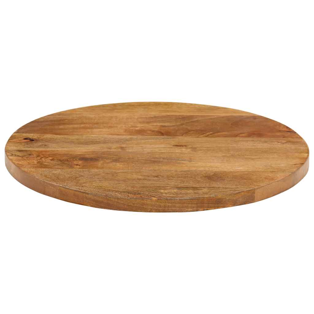 vidaXL Blat stołu, Ø 40x2,5 cm, okrągły, surowe drewno mango