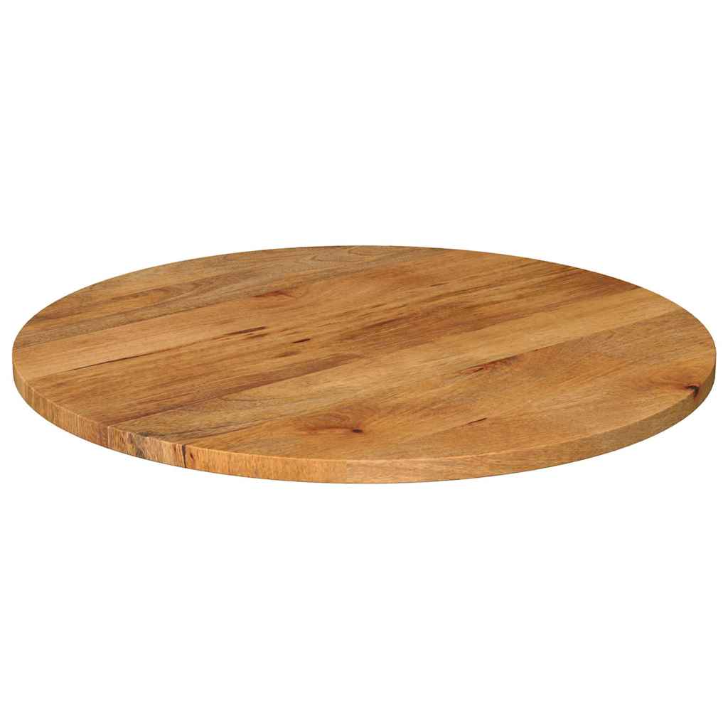 vidaXL Blat stołu, Ø 70x2,5 cm, okrągły, lite drewno mango