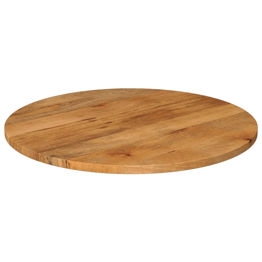 vidaXL Blat stołu, Ø 80x2,5 cm, okrągły, lite drewno mango