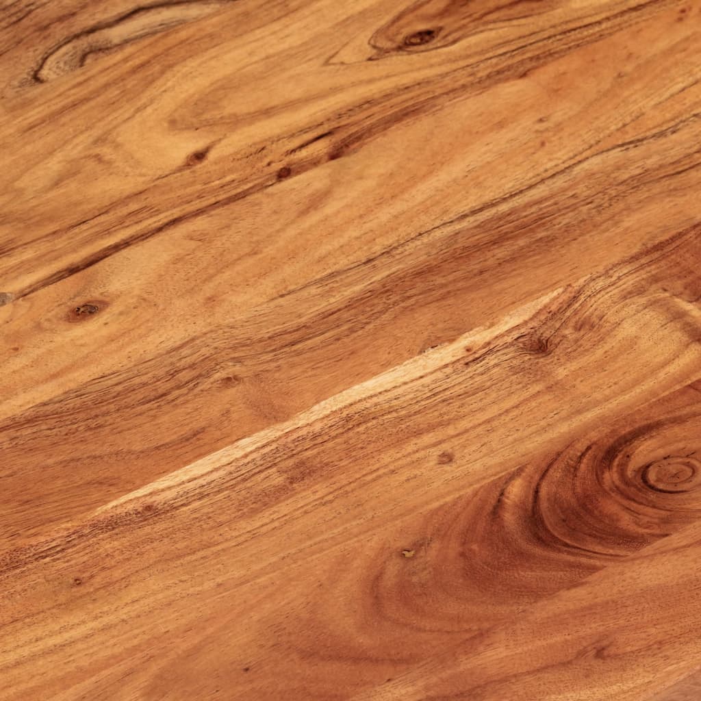 vidaXL Blat do stołu, 120x60x3,8 cm, owalny, lite drewno akacjowe